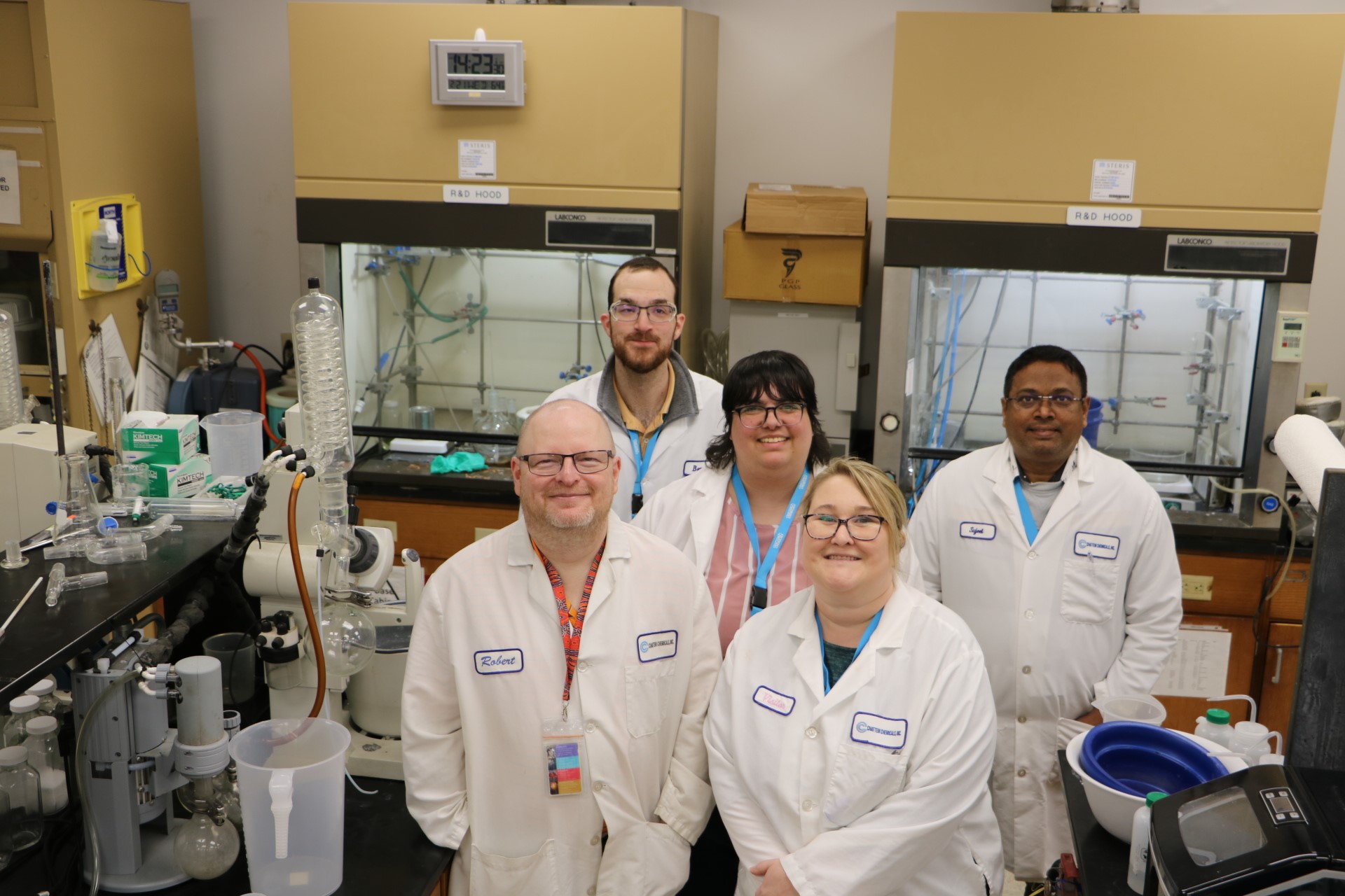 R&D Deptarment members