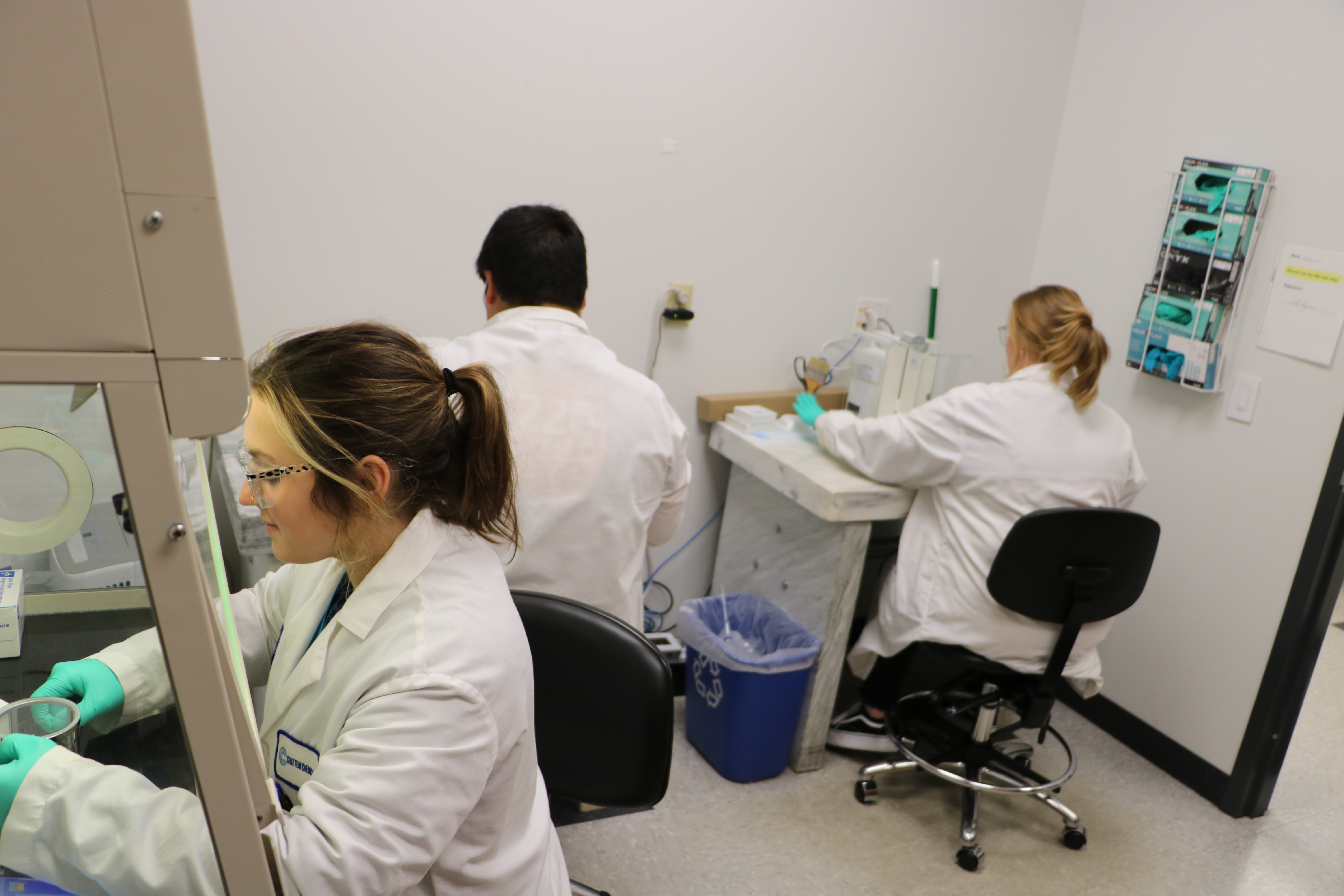 Chattem QC Employees working